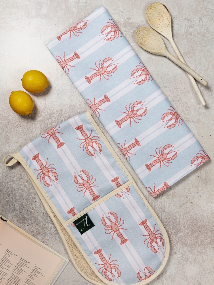 Avalon Home Striped Lobster Tea Towel - Imagen 5 de 5