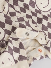 Monochrome Footless Baby Sleepsuits 4 Pack (0mths-2yrs) - Image 12 of 14