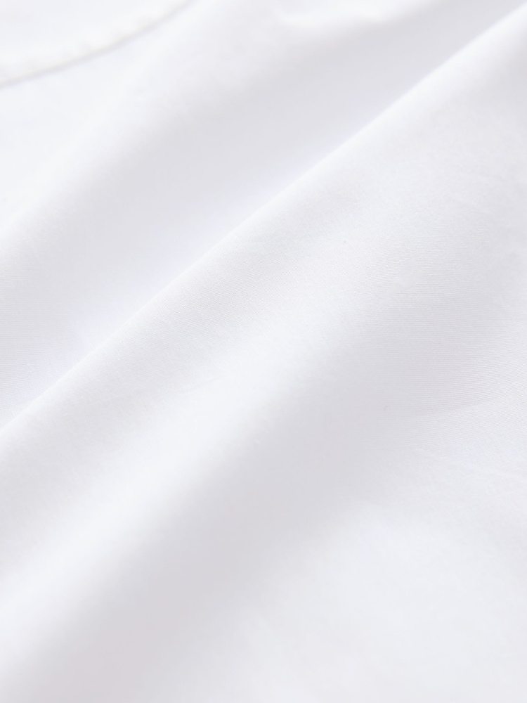 White Long Sleeve Tie Back Waisted Shirt - Image 3 of 3