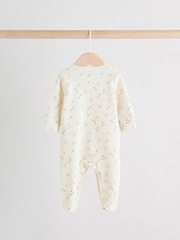 Neutrale Farbe - Baby Sleepsuit, Bodysuit, Beanie and Bib Set 4 Piece (0-9mths) - Bild 5 von 20