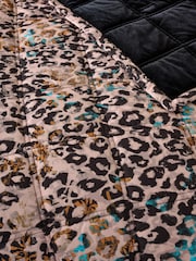 Lustre Velvet Leopard Print Bedspread - Изображение 2 из 3