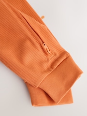 Rust Brown Baby Little Pumpkin Two Way Zip Sleepsuit (0mths-3yrs) - Image 10 of 12