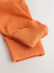 Rust Brown Baby Little Pumpkin Two Way Zip Sleepsuit (0mths-3yrs) - Image 12 of 12