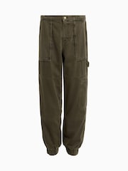 AllSaints Green Mila Denim Trousers - Image 5 of 5