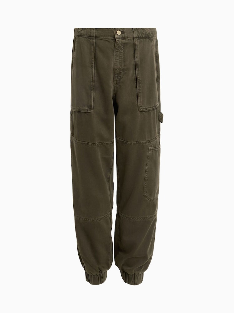 AllSaints Green Mila Denim Trousers - Image 5 of 5 AllSaints Green Mila Denim Trousers - Image 5 of 5