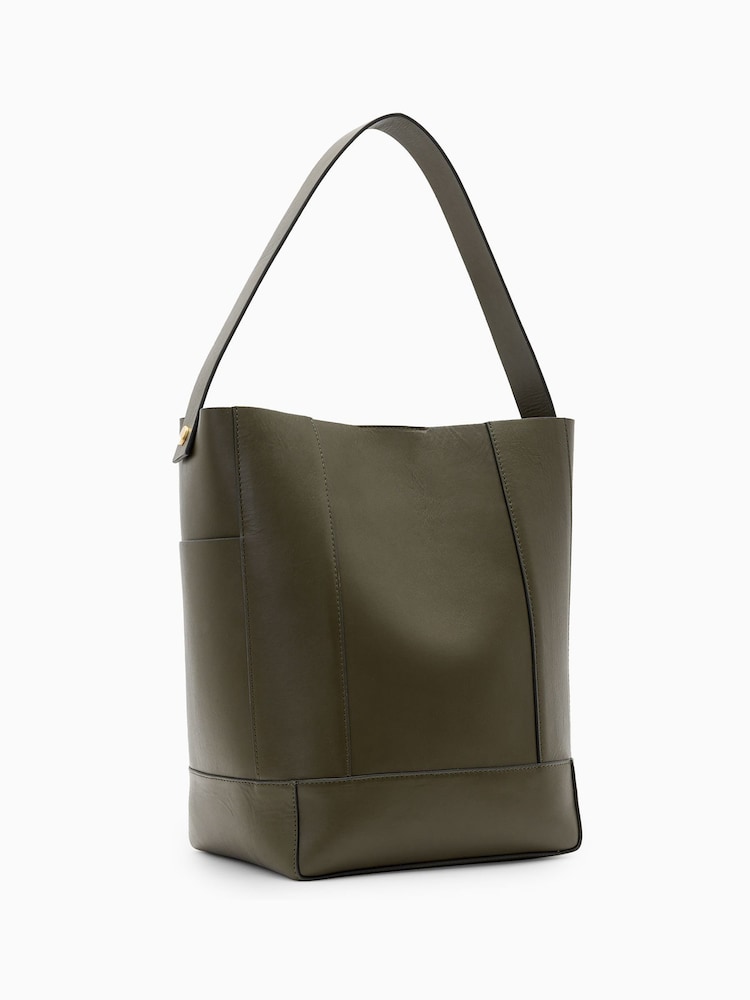 AllSaints Green Alba Hobo Bag - Image 2 of 7