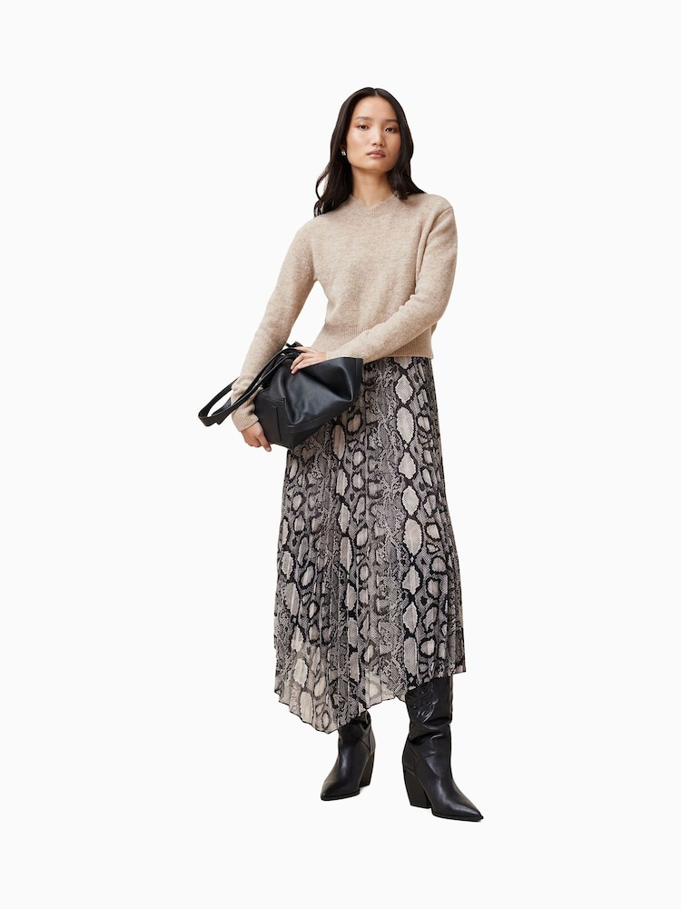 AllSaints White Donatella Dress - Image 1 of 6