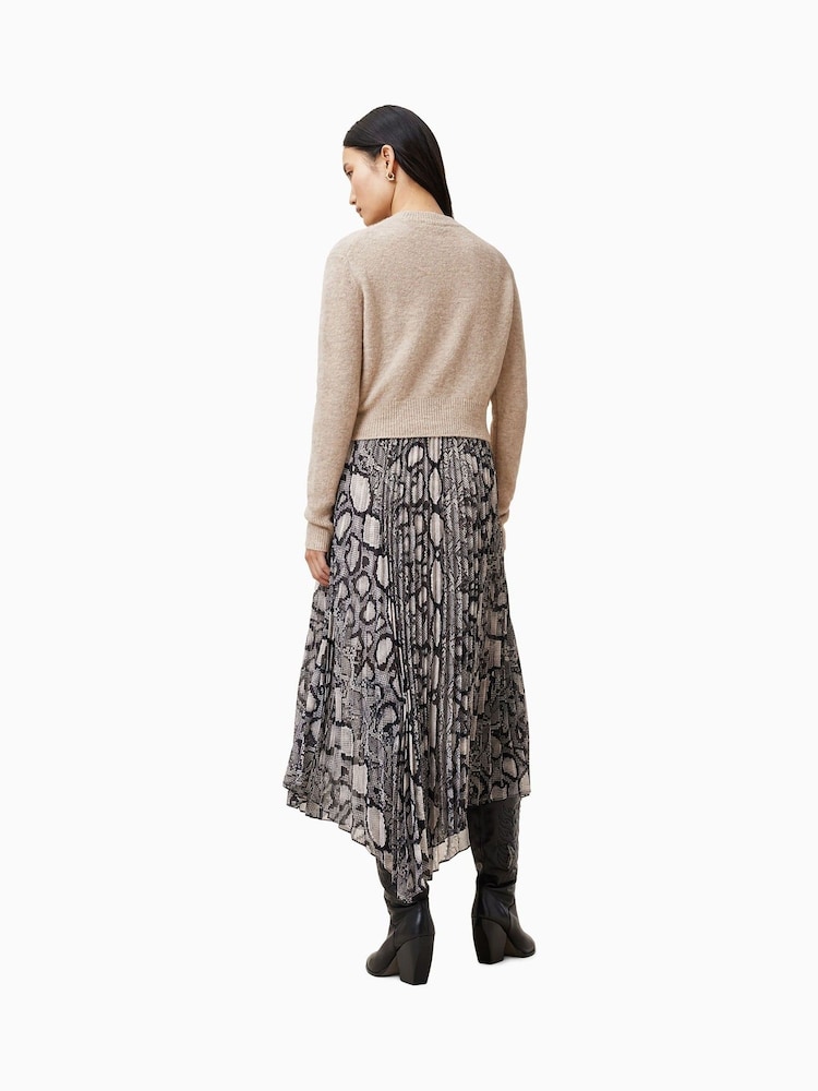 AllSaints White Donatella Dress - Image 2 of 6