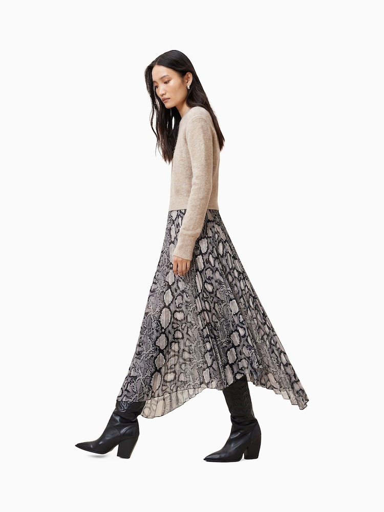 AllSaints White Donatella Dress - Image 3 of 6