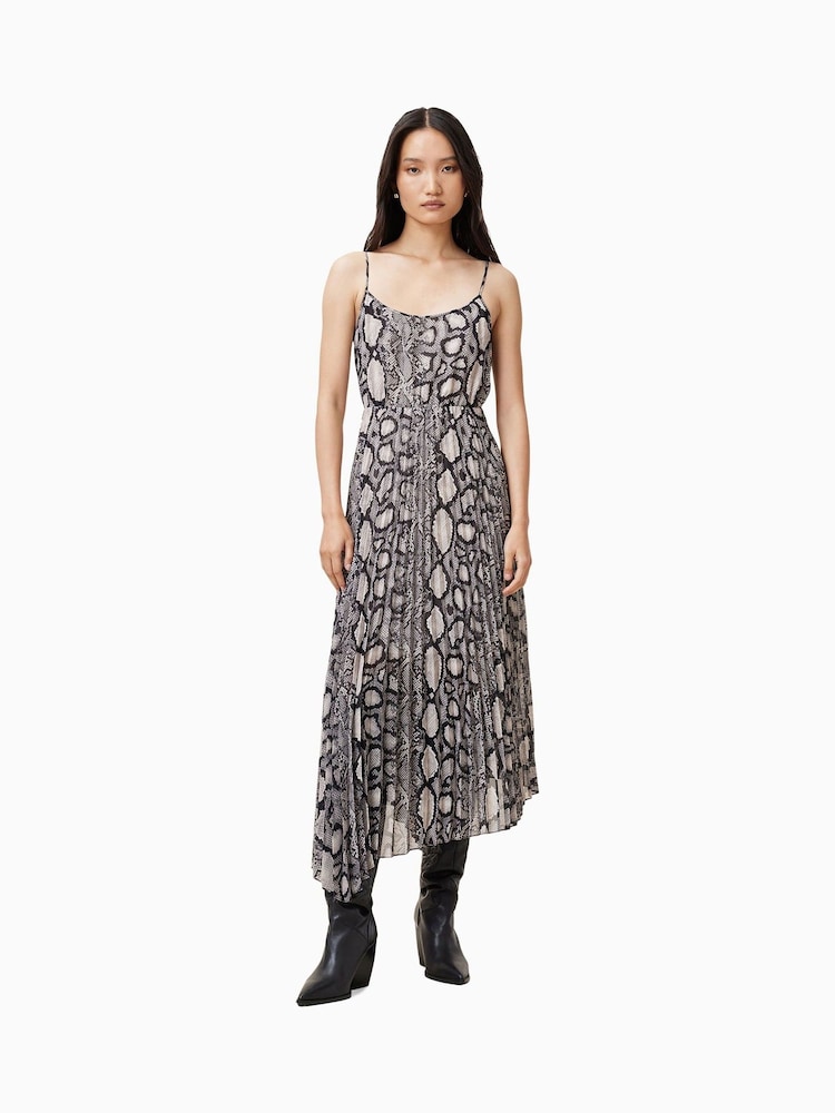 AllSaints White Donatella Dress - Image 4 of 6