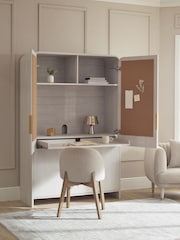 Light Natural Mia Hideaway Desk - Image 1 of 10