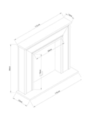 Light Natural Langton Fire Surround - Image 7 of 7