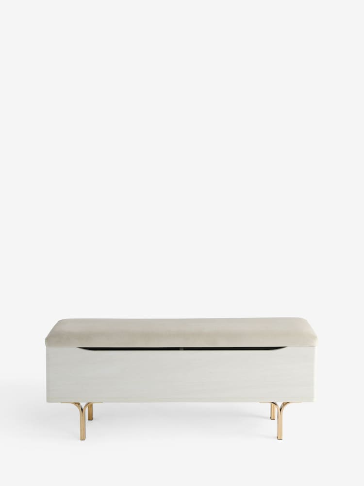 Natural Evie Storage Trunk - Image 1 of 4