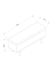 Natural Evie Storage Trunk - Image 4 of 4