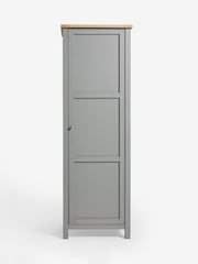 Dove Grey Malvern Medium Oak Effect Kitchen Larder Cupboard - Image 3 of 8