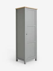 Dove Grey Malvern Medium Oak Effect Kitchen Larder Cupboard - Image 6 of 8