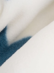 Blue Baby Micro Fleece Two Way Zip Sleepsuits 4 Pack - Image 12 of 12