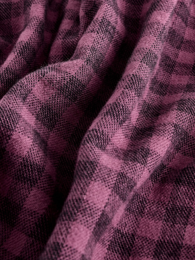 Purple Check Character Cotton Dress (3mths-8yrs) - Image 10 of 10
