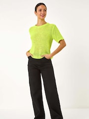 Roman Textured Knit Top - Imagem 2 de 5