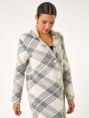 Cardigan à boutons avec col romain Revere - Image 4 of 5