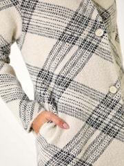 Cardigan à boutons avec col romain Revere - Image 5 of 5