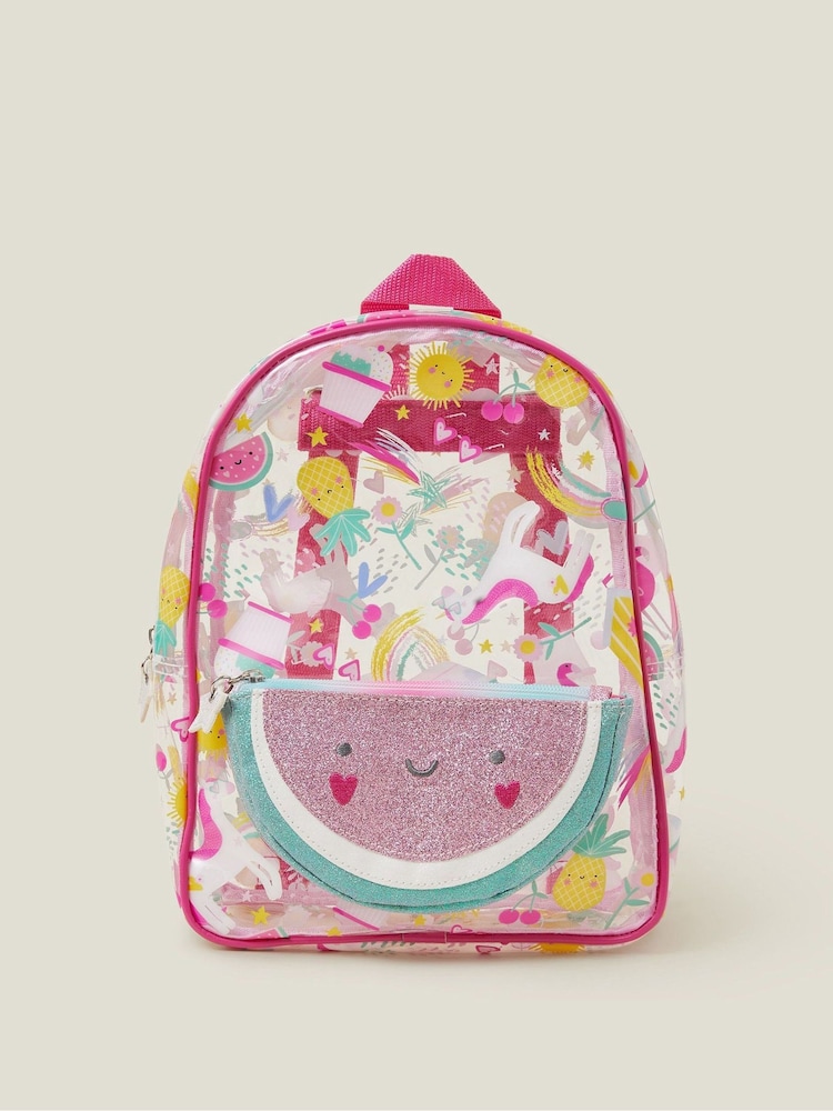 Angels By Accessorize Pink Girls Watermelon Jelly Backpack - Image 1 of 2