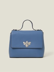 Accessorize Blue Bee Handheld Bag - Image 1 of 2