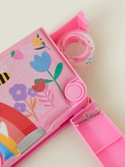 Angels By Accessorize Pink Girls Rainbow Pop-Out Pencil Case - Image 2 of 3