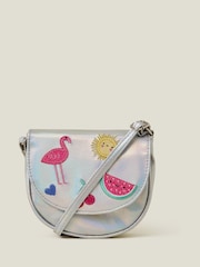 حقيبة تُعلَّق حول الجسم مزيّنة بطبعة فواكه للبنات من Angels By Accessorize - صورة 1 من 2