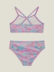 Angels By Accessorize Pink/Blue Girls Mermaid Bikini Set - Image 3 of 4