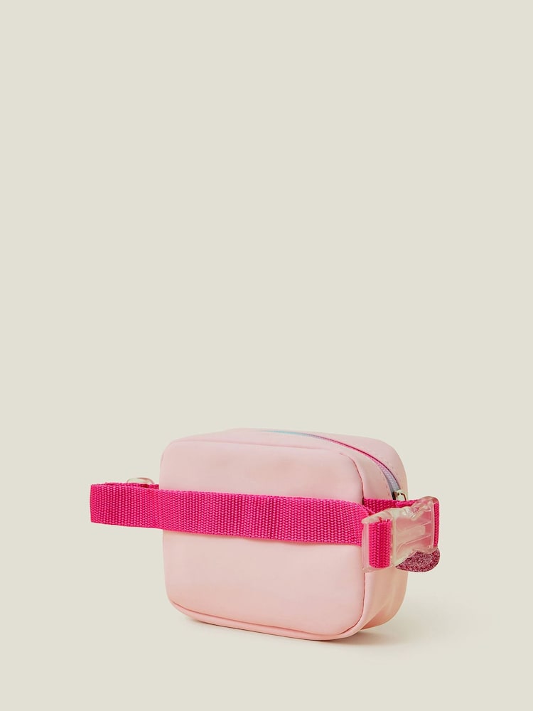 Angels By Accessorize Pink Girls Sequin Confetti Belt Bag - Image 2 of 4