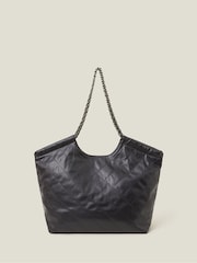 črna - Accessorize Veriga Strap Umetno usnje torba za čez ramo - Slika 1 iz 2