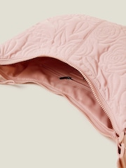 rožnata - Accessorize velika rožast vzorec quilted sling torba - Slika 3 iz 5