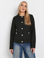 Schwarz - Long Tall Sally Bouclé-Blazer - Bild 6 von 9