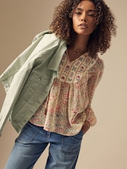 M&Co Green Denim Jacket - Image 3 of 5