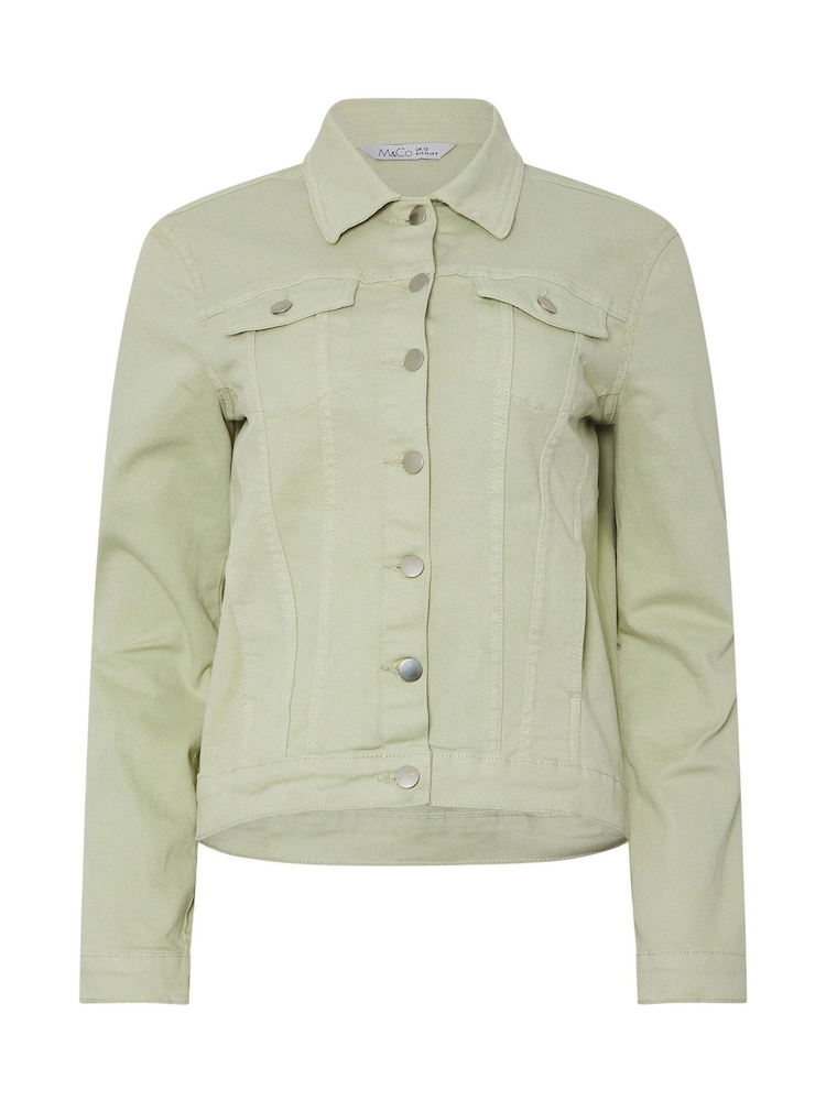 M&Co Green Denim Jacket - Image 5 of 5