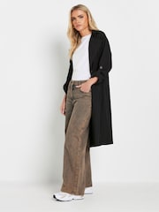 Черный - PixieGirl Petite Duster Trench Coat - Image 1 of 5
