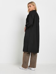 Черный - PixieGirl Petite Duster Trench Coat - Image 3 of 5
