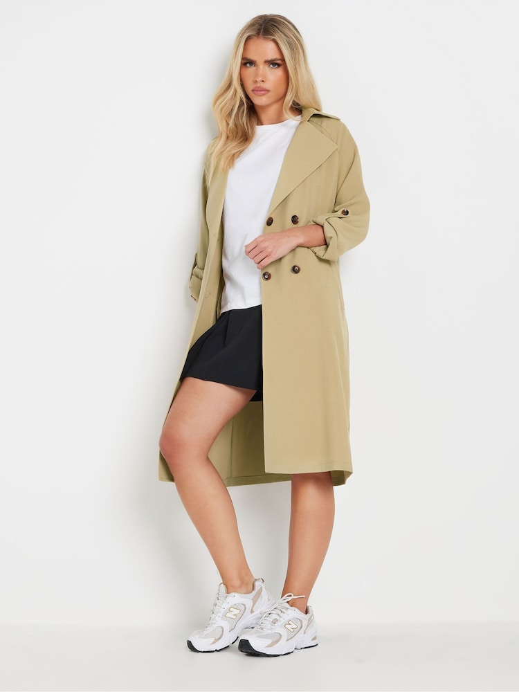 PixieGirl Petite Natural Duster Trench Coat - Image 1 of 6