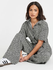 PixieGirl Petite Geometric Wide Leg Jumpsuit - Imagen 2 de 5
