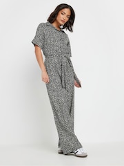 PixieGirl Petite Geometric Wide Leg Jumpsuit - Imagen 4 de 5