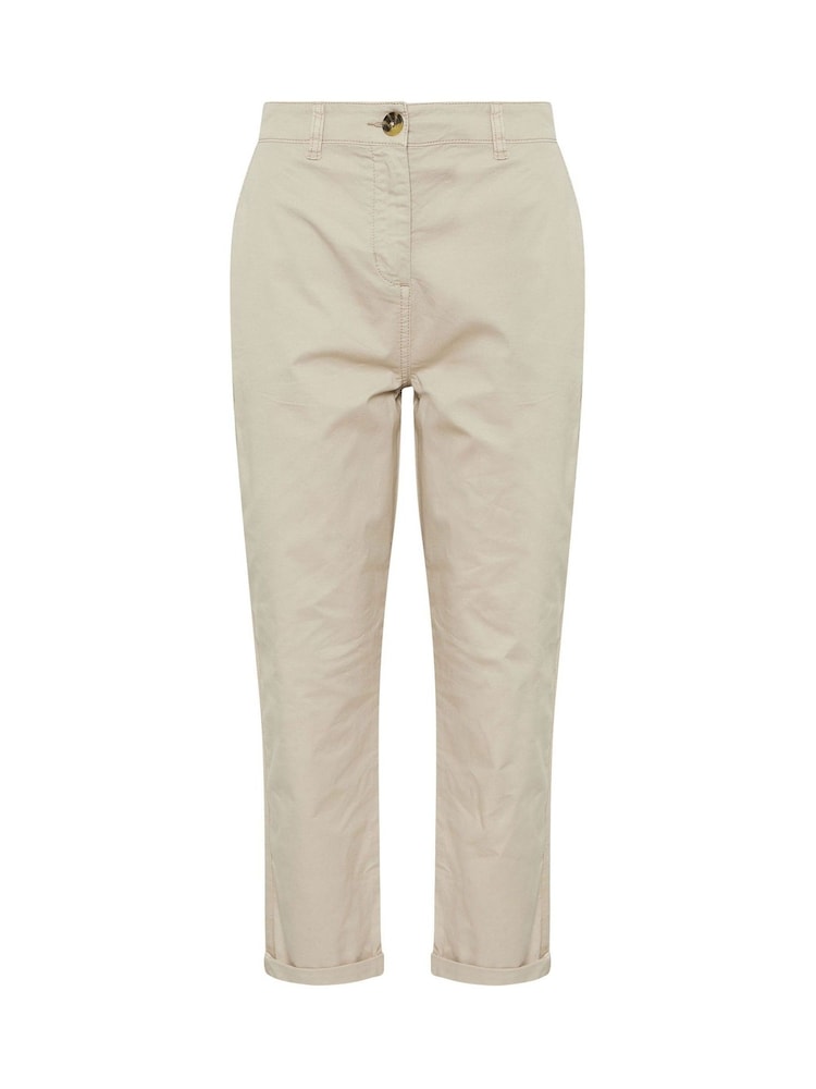M&Co Natural Petite Chino Trousers - Image 5 of 5 M&Co Natural Petite Chino Trousers - Image 5 of 5