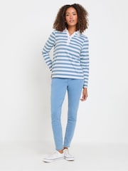 M&Co Blue Long Sleeve Polo Shirt - Image 2 of 6
