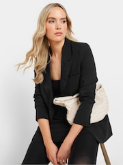 Long Tall Sally Black Tailored Blazer - Image 4 of 9