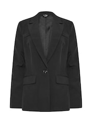 Long Tall Sally Black Tailored Blazer - Image 9 of 9