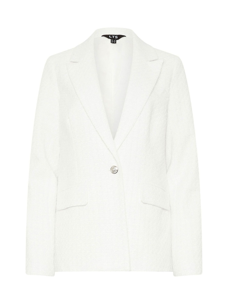 Long Tall Sally Natural Boucle Blazer - Image 9 of 9 Long Tall Sally Natural Boucle Blazer - Image 9 of 9