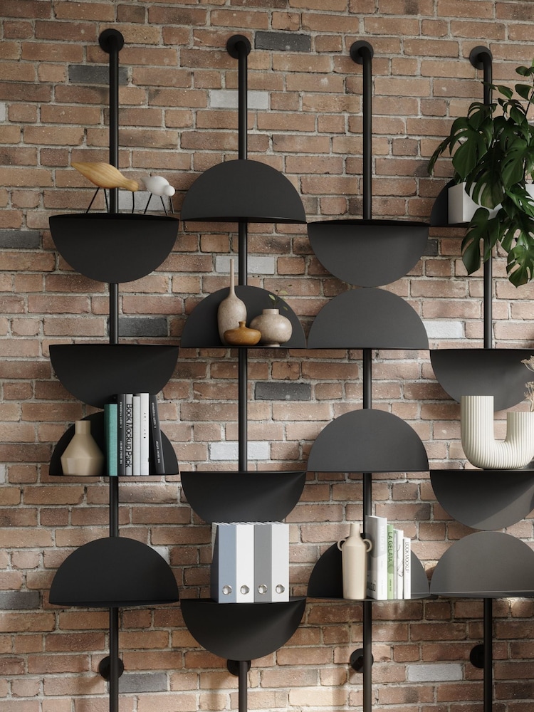 Umbra 4 Pack Black Solis Adjustable Shelves - Image 1 of 11