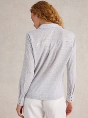 White Stuff White Charlie 100% Linen Shirt - Image 2 of 6