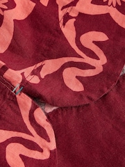 White Stuff Red June 100% Linen Dress - Image 6 of 6