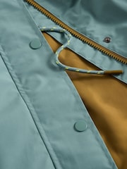 White Stuff Blue Lexi Waterproof Coat - Image 6 of 6